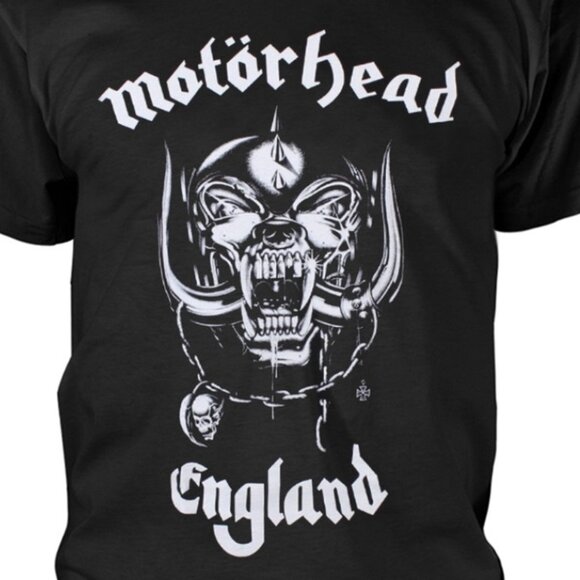 Motörhead England T-Shirt Heavy Metal Band Fan Tee 99 - Picture 2 of 5